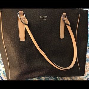 Brown guess handbag